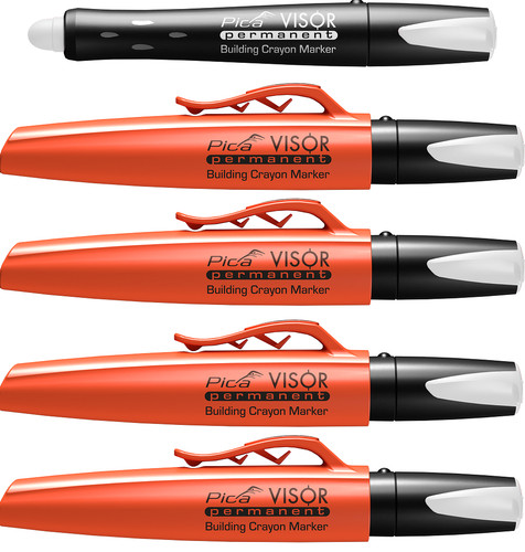 Pica visor permanent marker - 4x,